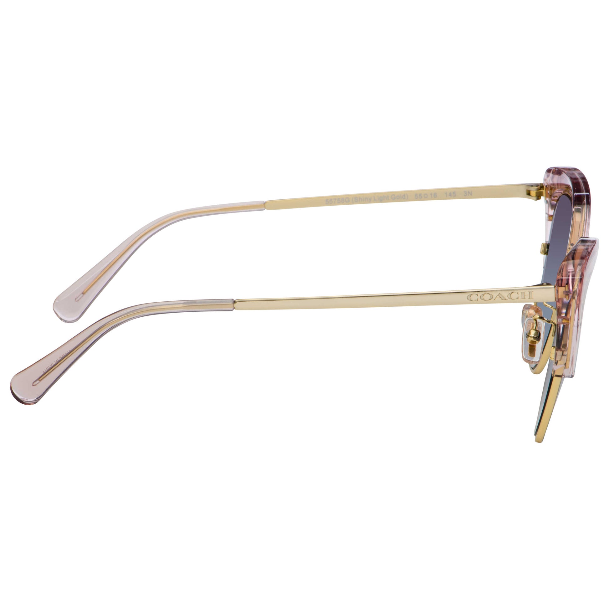 Coach Fashion Women's Sunglasses HC7110-55758G-55 - Image #3