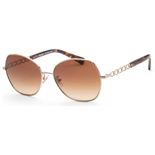 Front view of Coach Fashion Women's Sunglasses HC7112-900574-56
