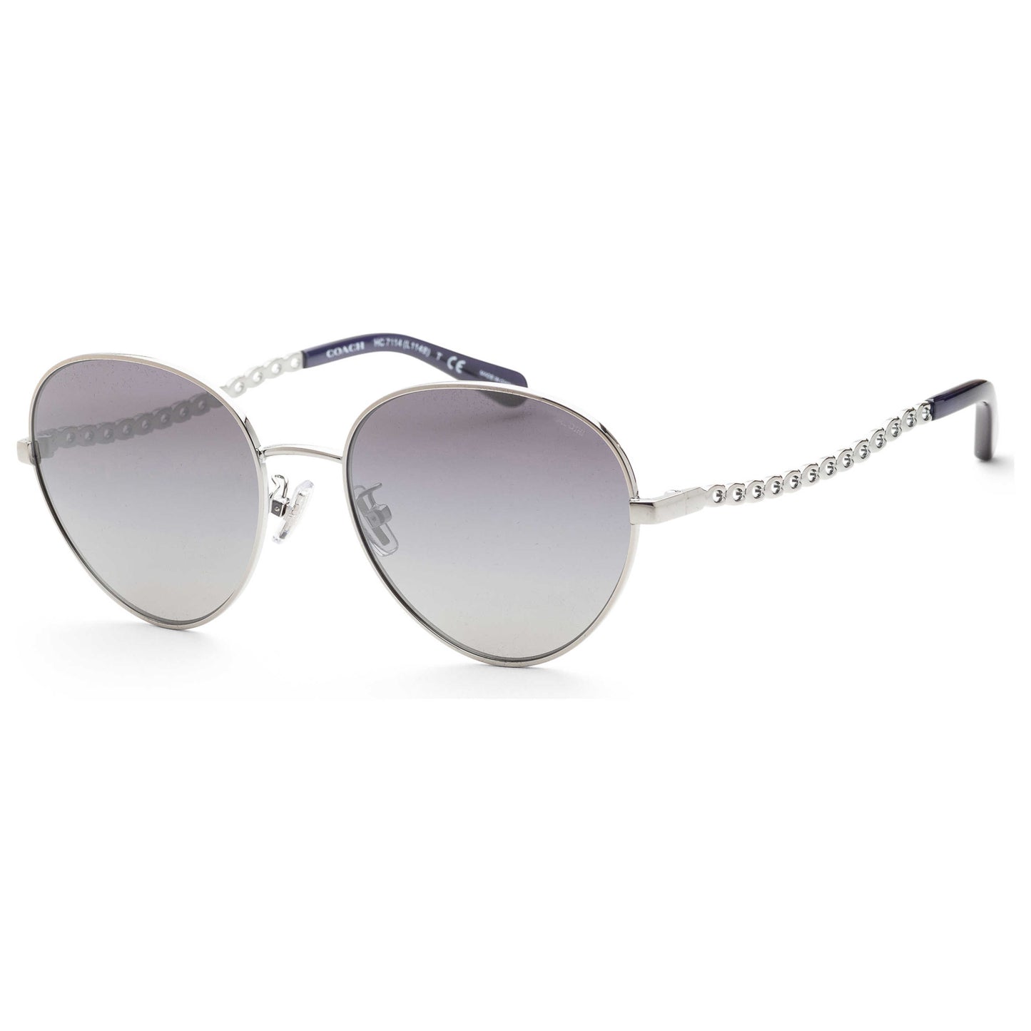 Front view of Coach Fashion Women's Sunglasses HC7114-90011G-56
