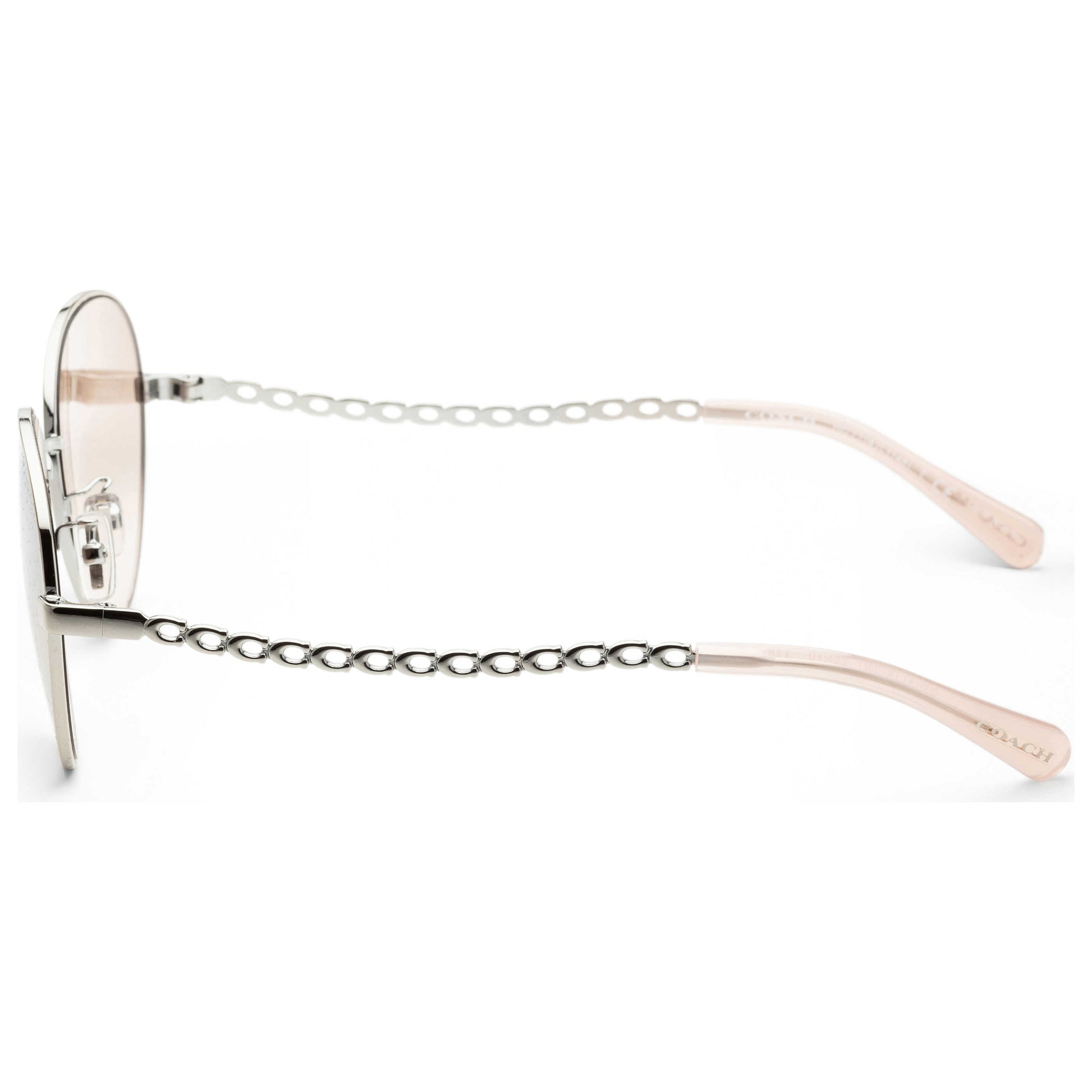 Left view of Coach Fashion Women's Sunglasses HC7114-90018Z-56