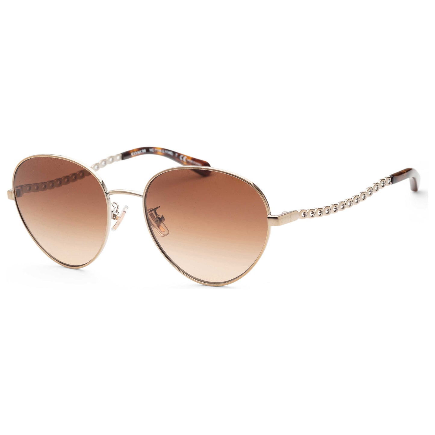 Front view of Coach Fashion Women's Sunglasses HC7114-900574-56