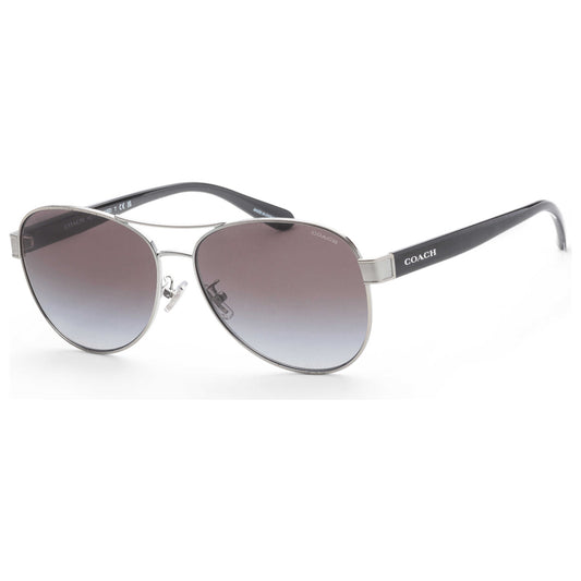 Front view of Coach Fashion Women's Sunglasses HC7115-90018G-59