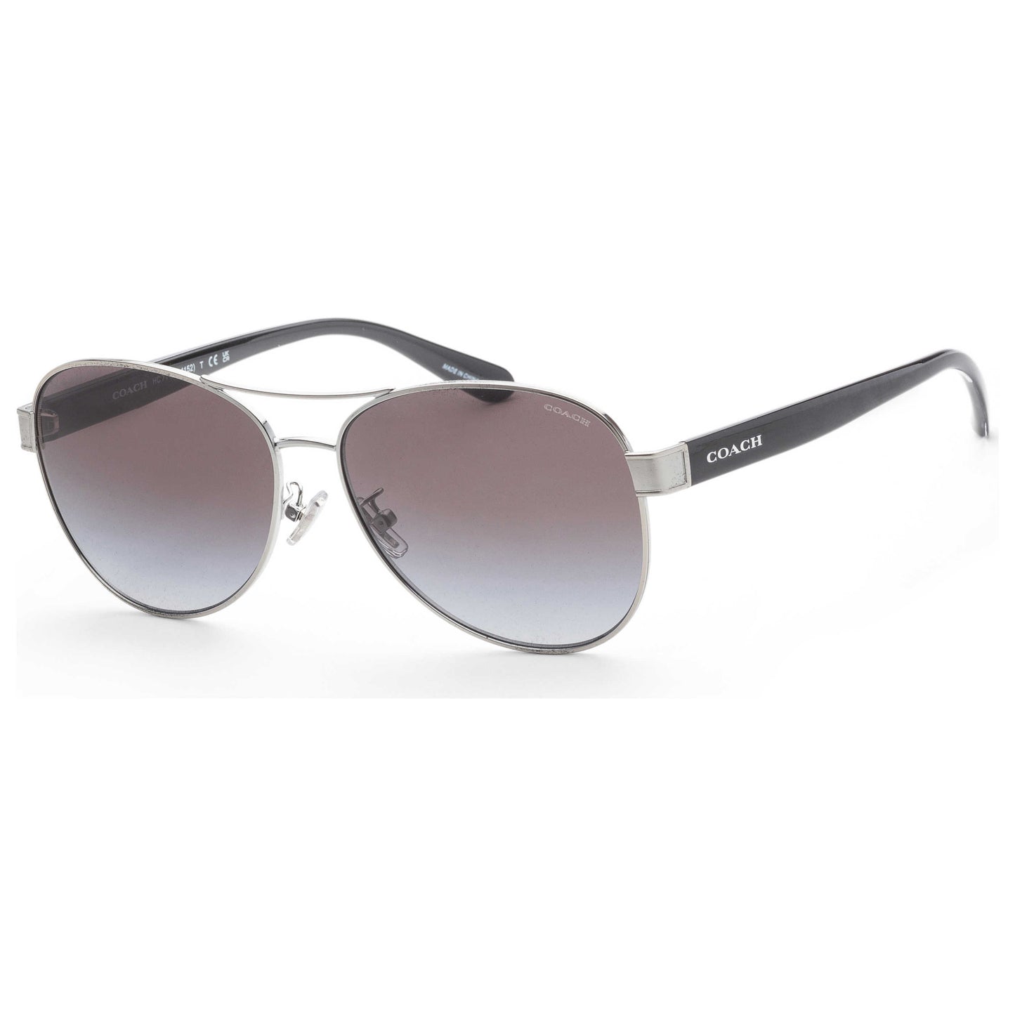 Front view of Coach Fashion Women's Sunglasses HC7115-90018G-59
