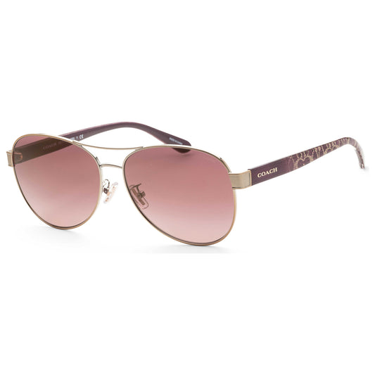 Front view of Coach Fashion Women's Sunglasses HC7115-90056F-59