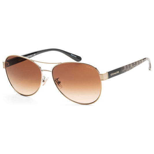 Front view of Coach Fashion Women's Sunglasses HC7115-900574-59