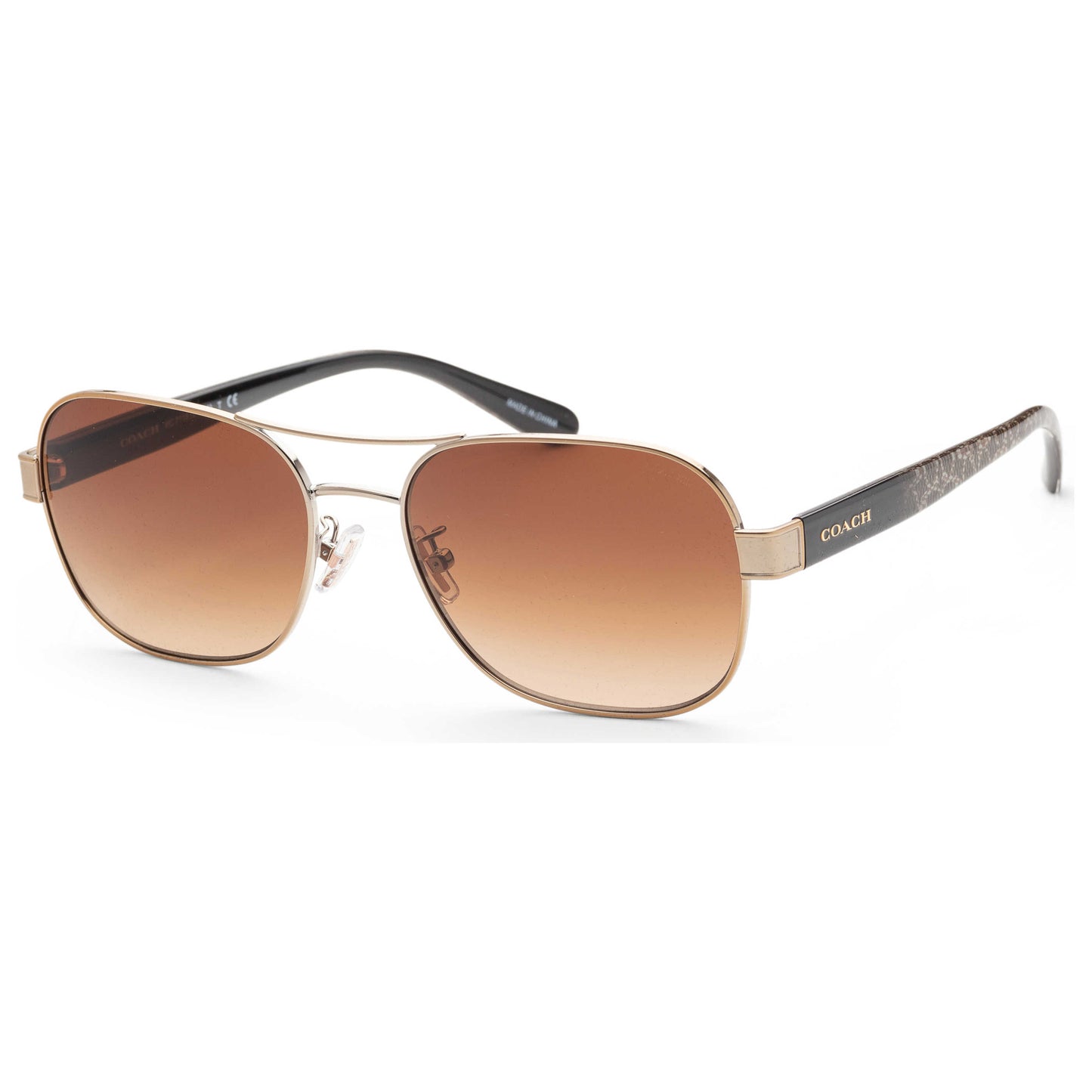 Front view of Coach Fashion Women's Sunglasses HC7116-900574-57