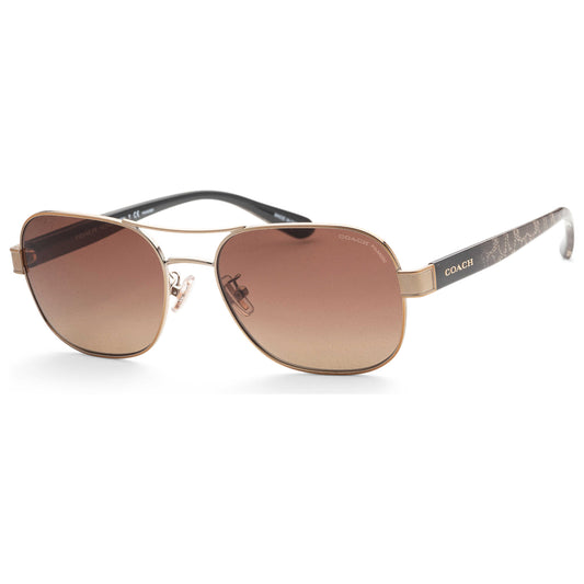 Front view of Coach Fashion Women's Sunglasses HC7116-9005T5-57