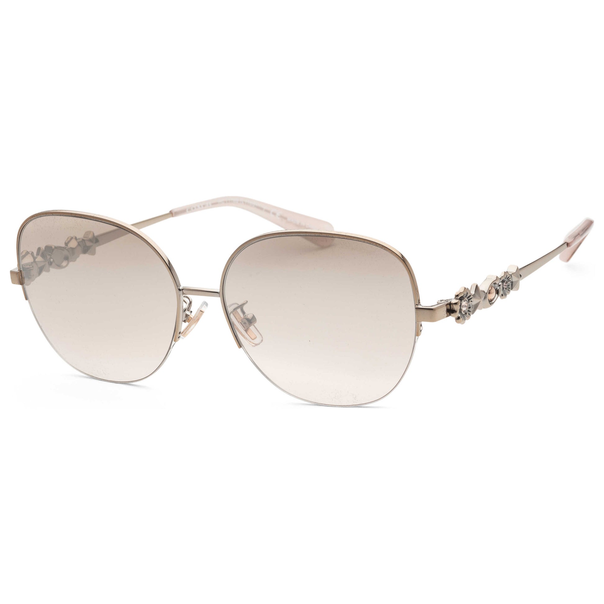 Front view of Coach Fashion Women's Sunglasses HC7118B-93548Z-57