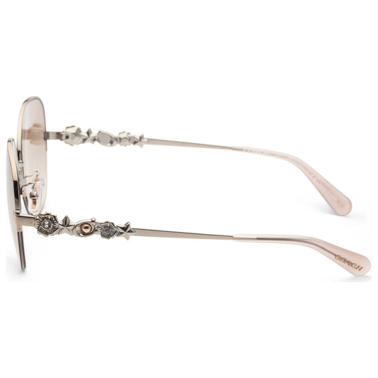 Left view of Coach Fashion Women's Sunglasses HC7118B-93548Z-57