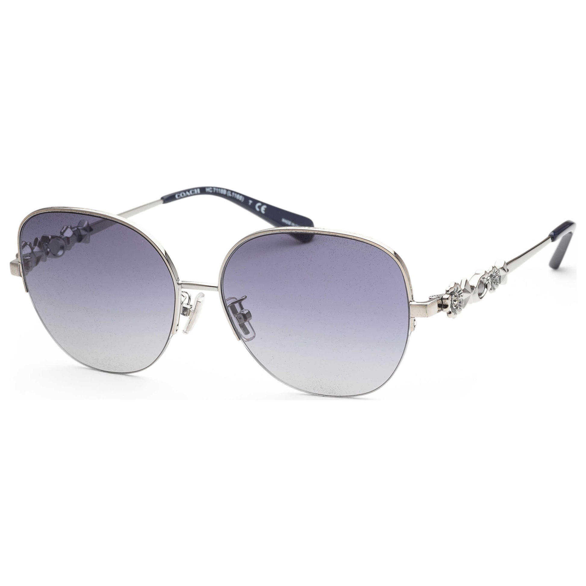 Front view of Coach Fashion Women's Sunglasses HC7118B-93594L-57