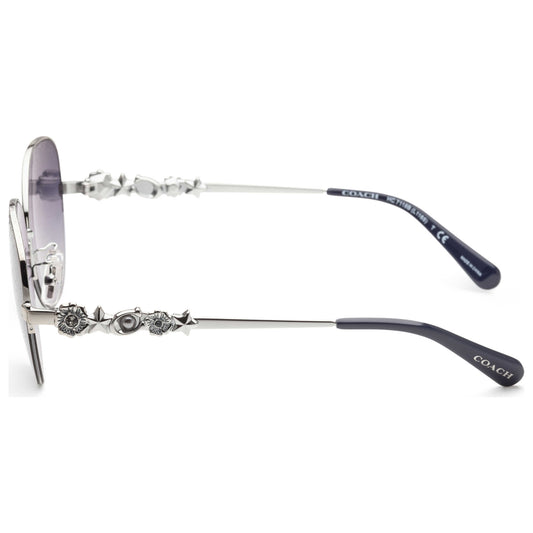 Left view of Coach Fashion Women's Sunglasses HC7118B-93594L-57
