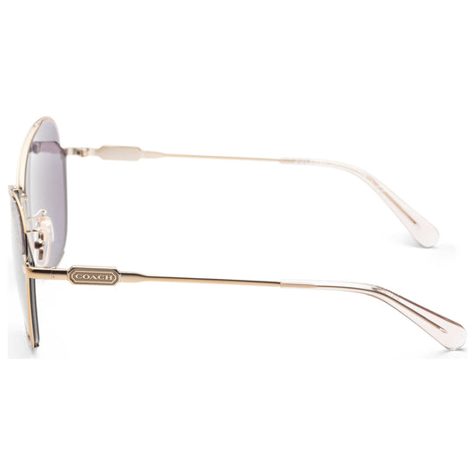 Left view of Coach Fashion Women's Sunglasses HC7119-93471A-59