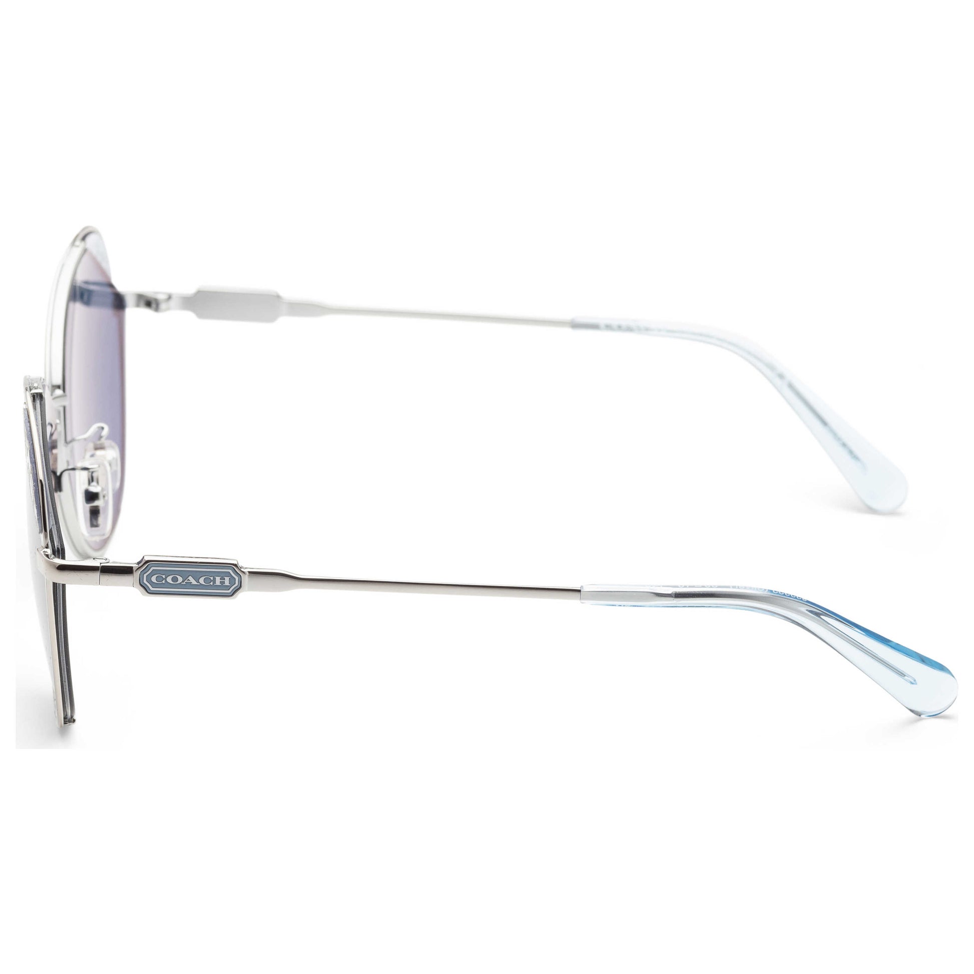 Left view of Coach Fashion Women's Sunglasses HC7119-935355-59