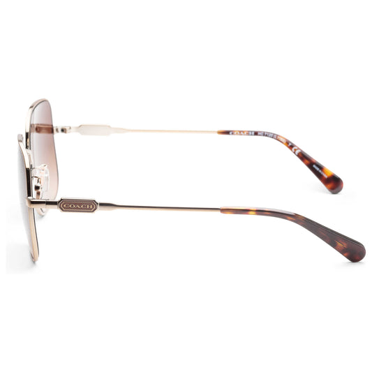 Left view of Coach Fashion Women's Sunglasses HC7120-935674-55