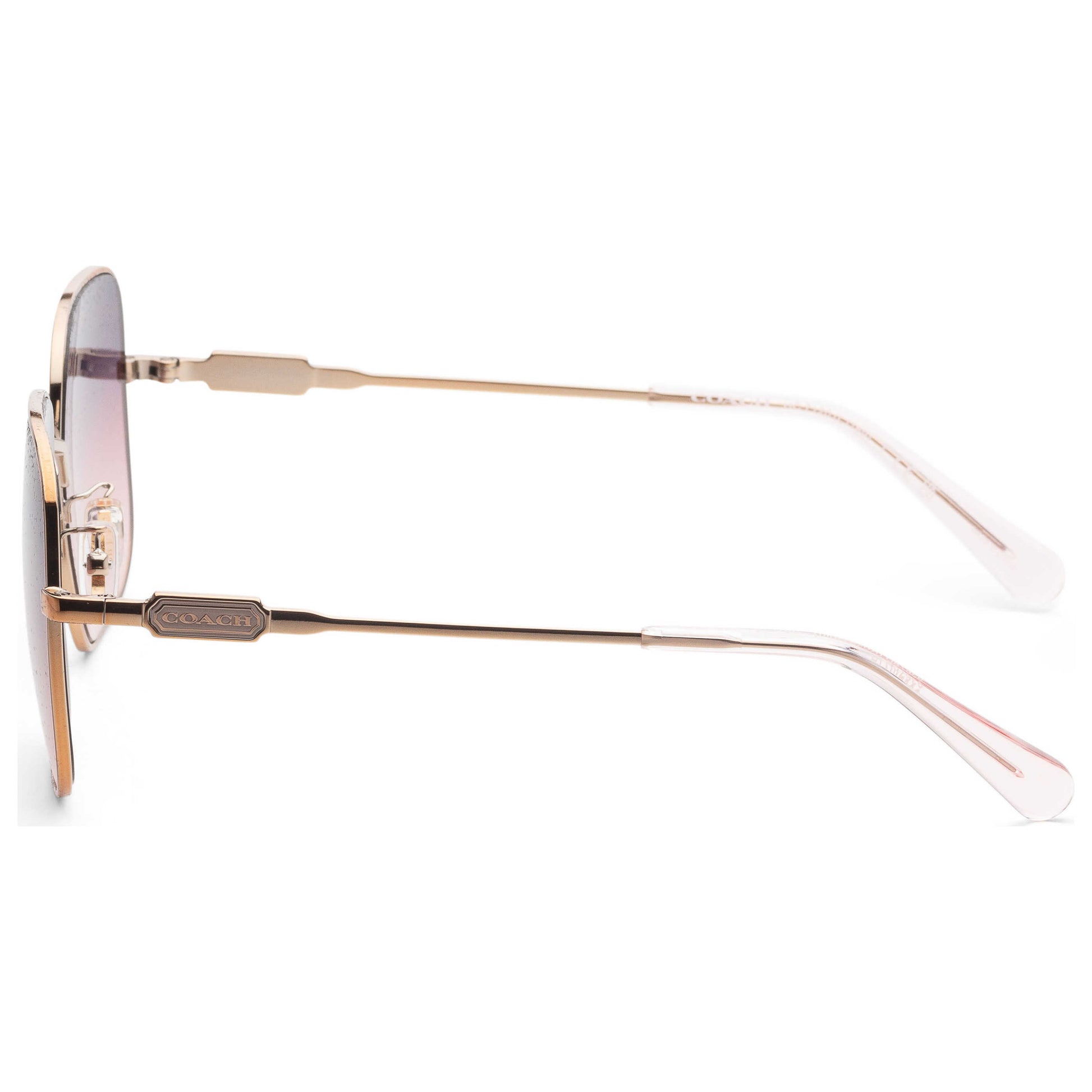 Left view of Coach Fashion Women's Sunglasses HC7120-93678D-55