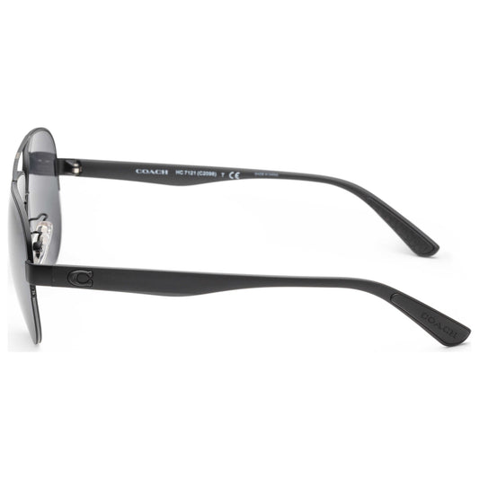 Left view of Coach Fashion Men's Sunglasses HC7121-93806G-58