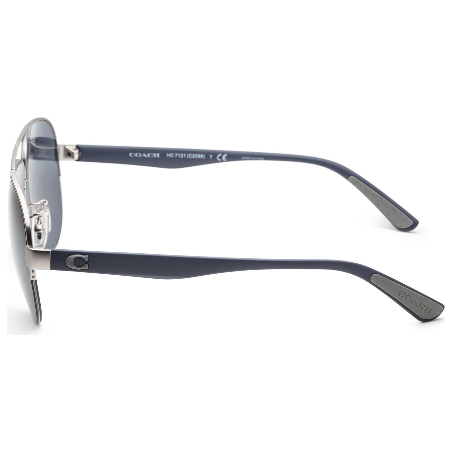 Left view of Coach Fashion Men's Sunglasses HC7121-938287-58