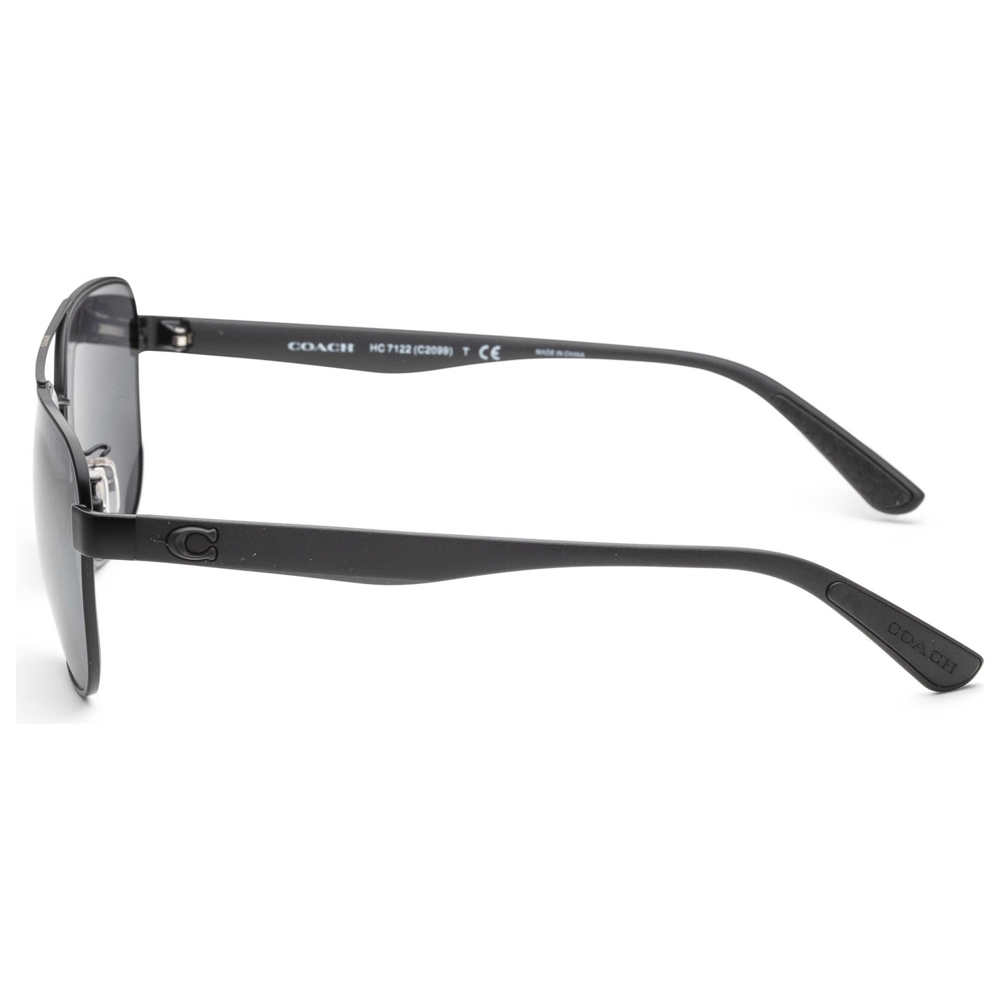 Left view of Coach Fashion Men's Sunglasses HC7122-93806G-58