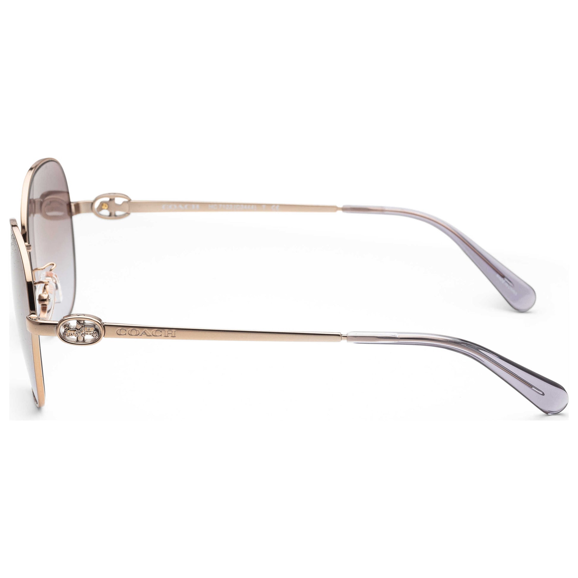 Left view of Coach Fashion Women's Sunglasses HC7123-933194-57