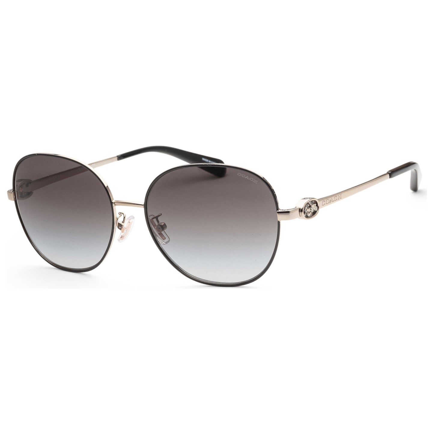 Front view of Coach Fashion Women's Sunglasses HC7123-93698G-57