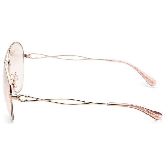 Left view of Coach Fashion Women's Sunglasses HC7124-90054E-59