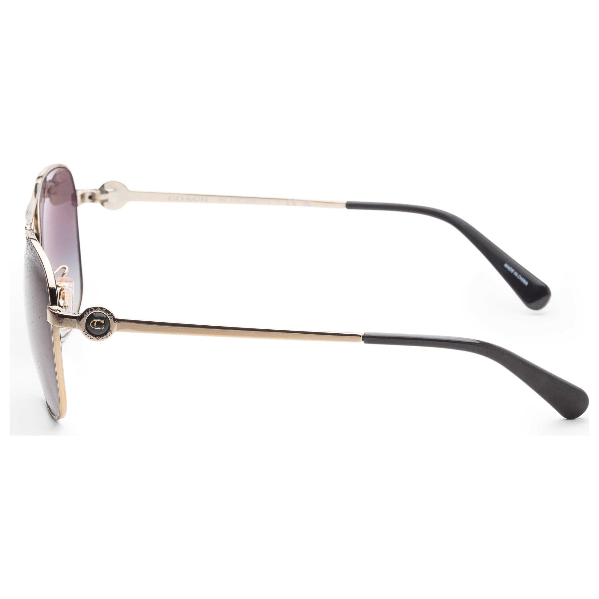 Left view of Coach Fashion Women's Sunglasses HC7127-90053C-56