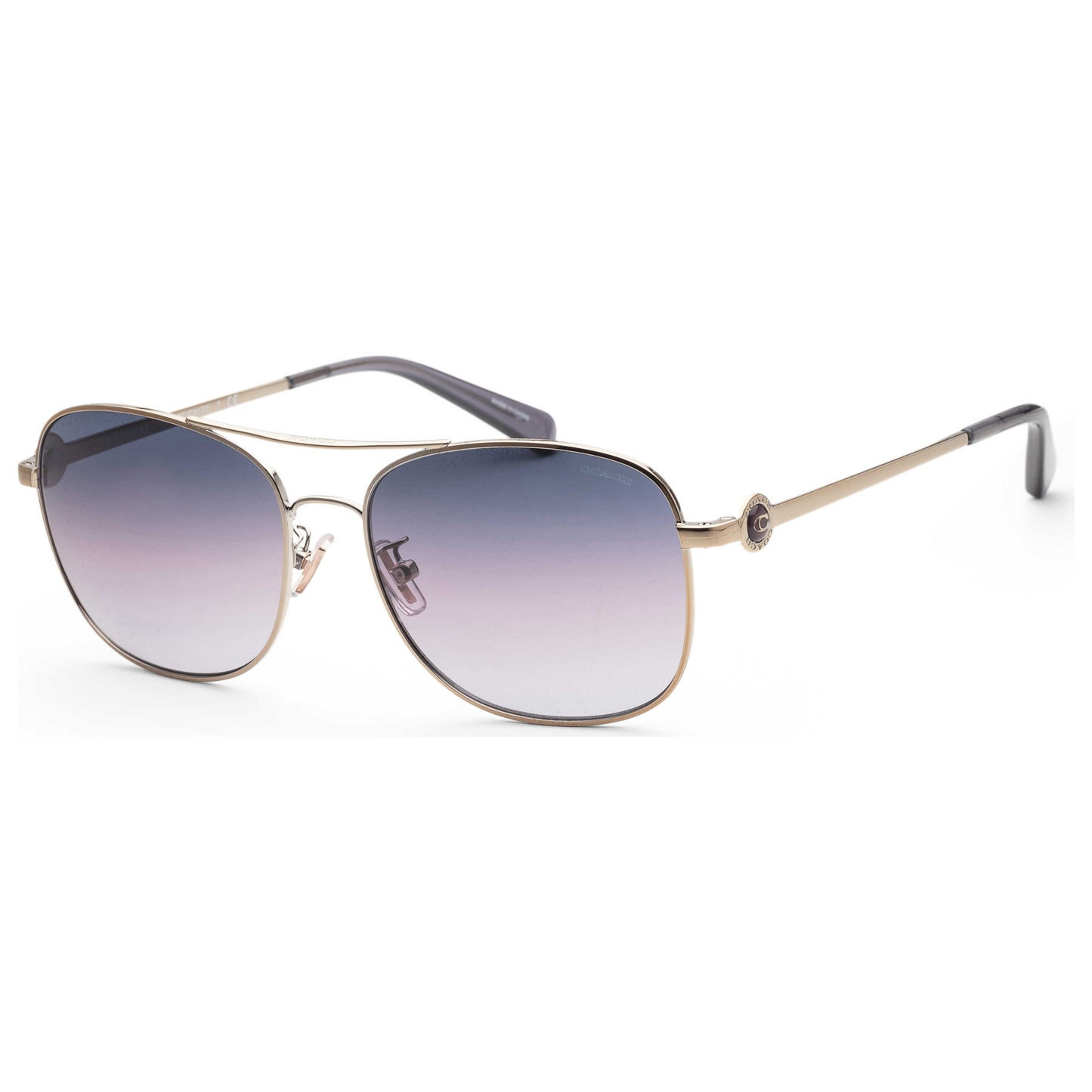 Front view of Coach Fashion Women's Sunglasses HC7127-90058H-56