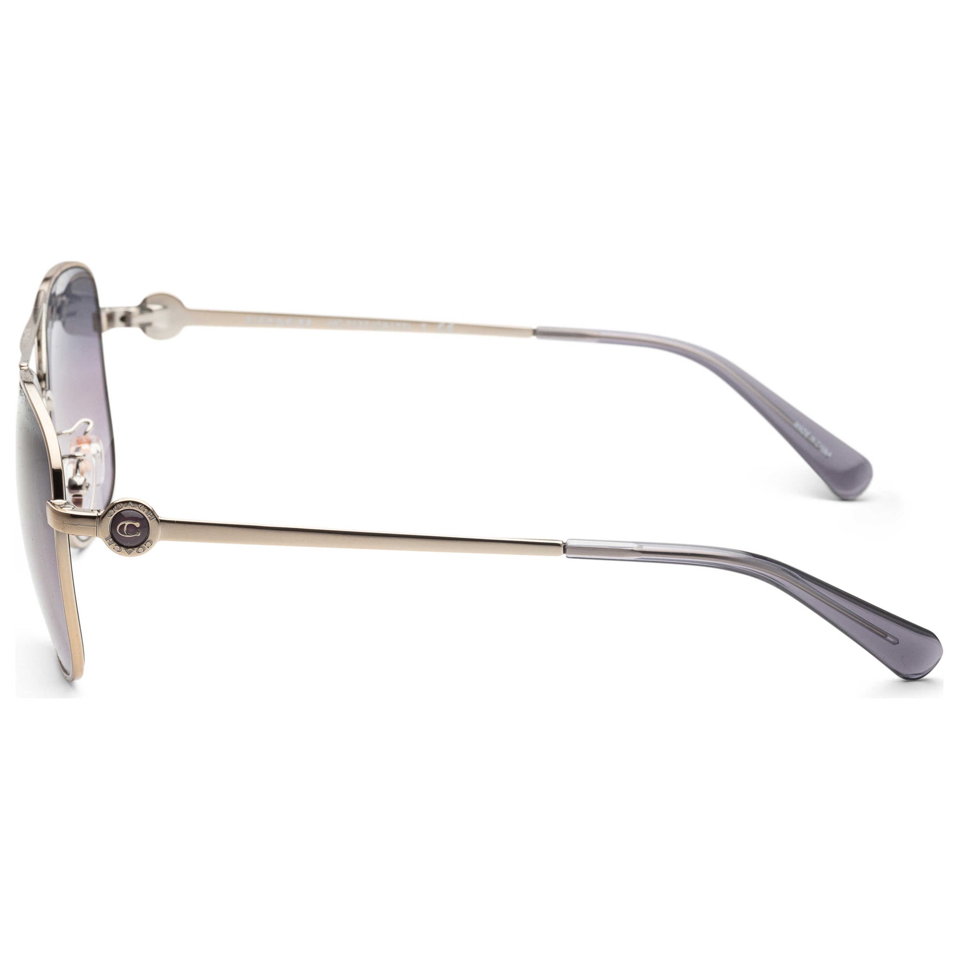 Left view of Coach Fashion Women's Sunglasses HC7127-90058H-56