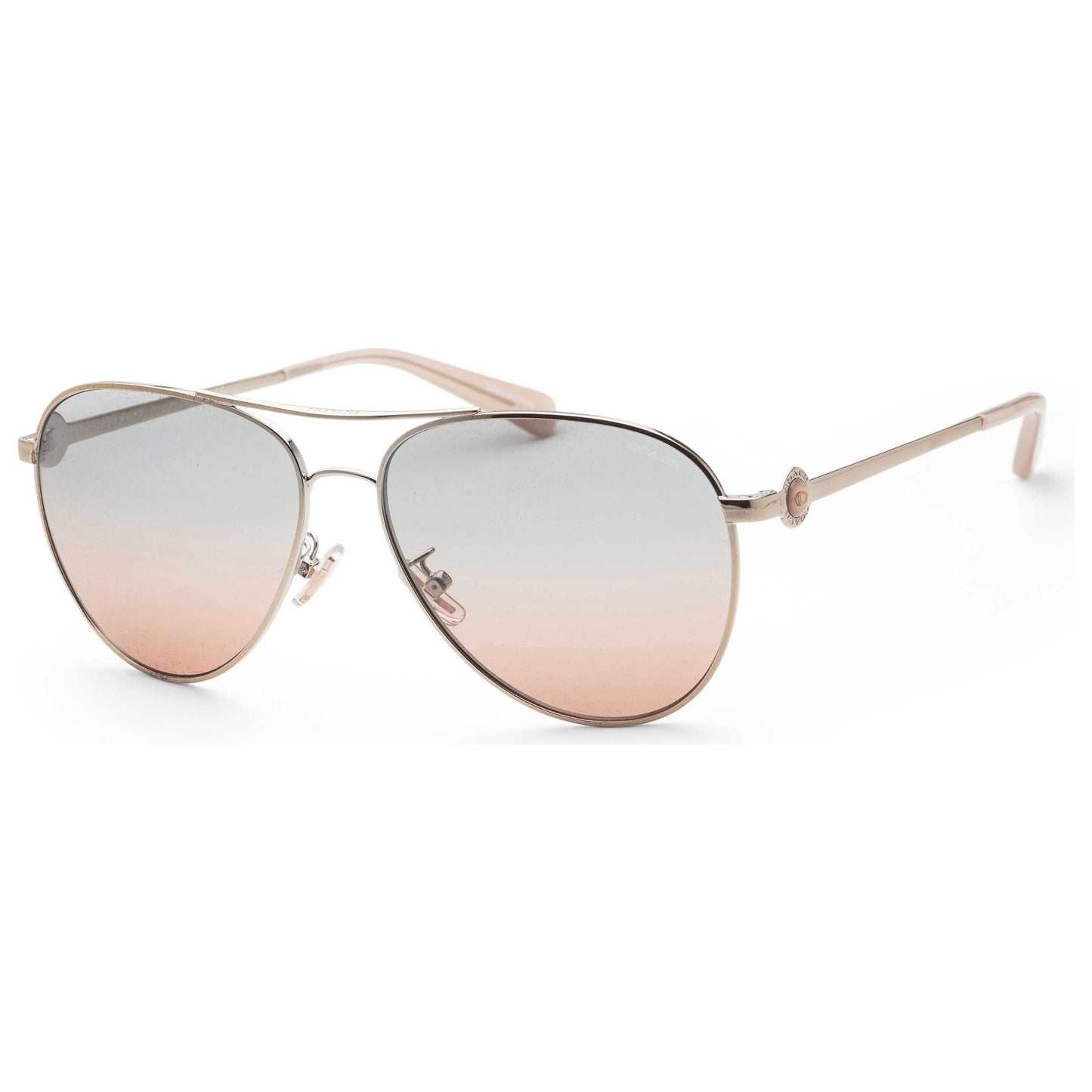 Front view of Coach Fashion Women's Sunglasses HC7128-900556-58