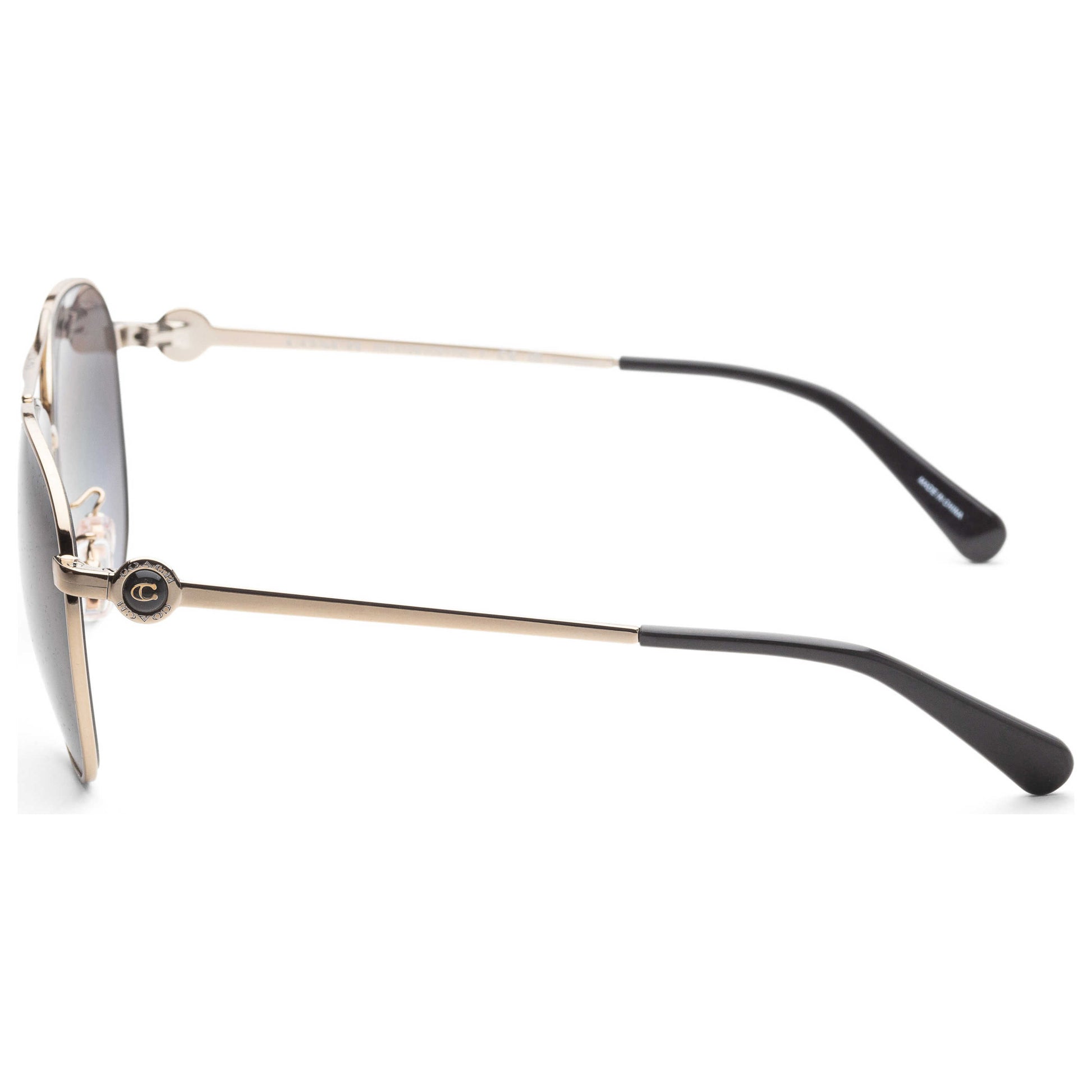 Left view of Coach Fashion Women's Sunglasses HC7128-9005T3