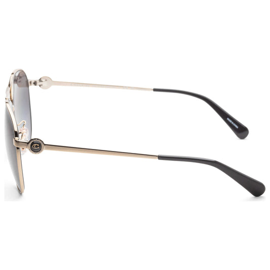 Left view of Coach Fashion Women's Sunglasses HC7128-9005T3