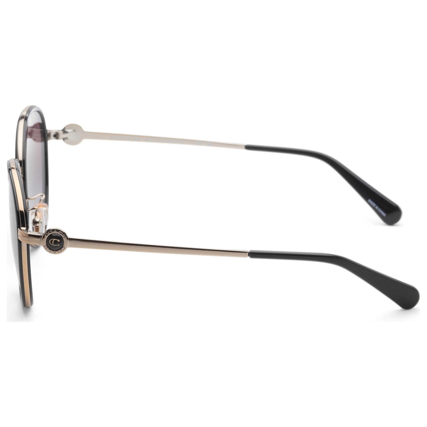 Left view of Coach Fashion Women's Sunglasses HC7129-50028G-54