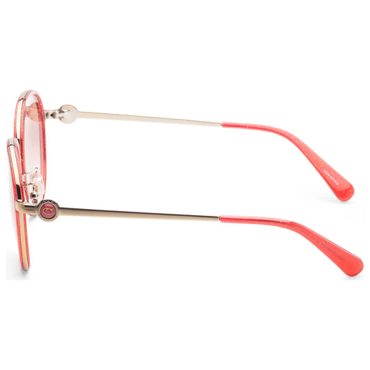 Left view of Coach Fashion Women's Sunglasses HC7129-554413-54