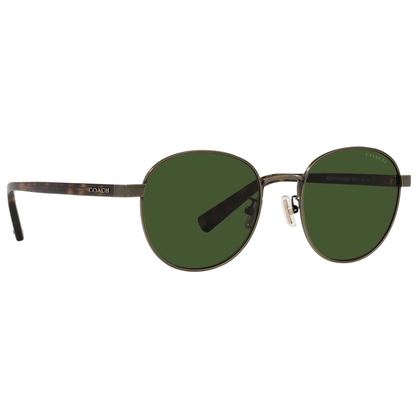 Front view of Coach Fashion Men's Sunglasses HC7131-933371-50