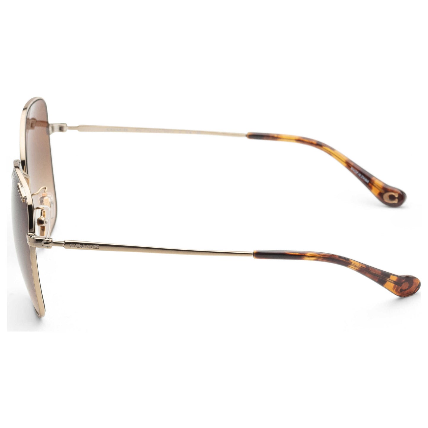 Left view of Coach Fashion Women's Sunglasses HC7133-900574-57