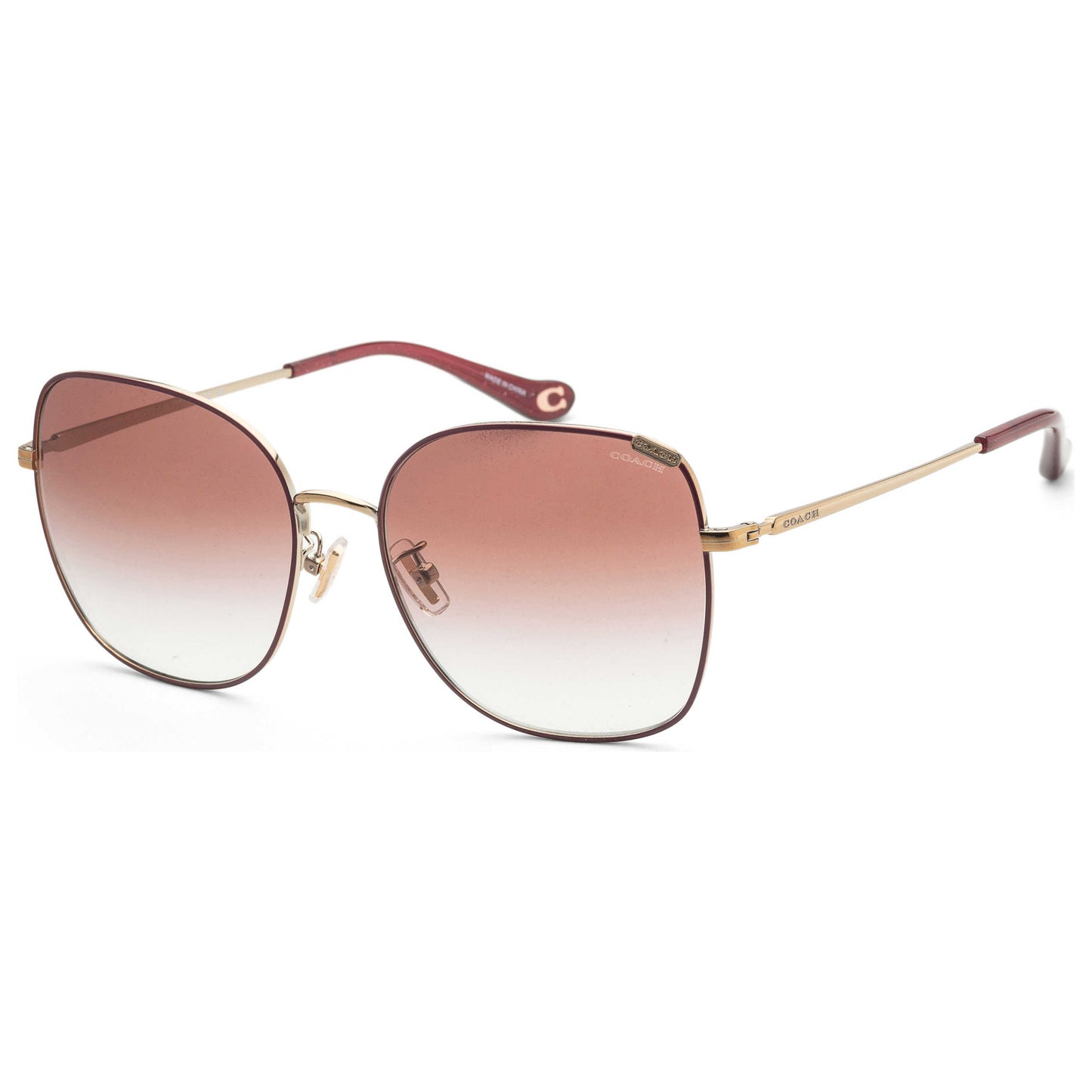 Front view of Coach Fashion Women's Sunglasses HC7133-94038D-57