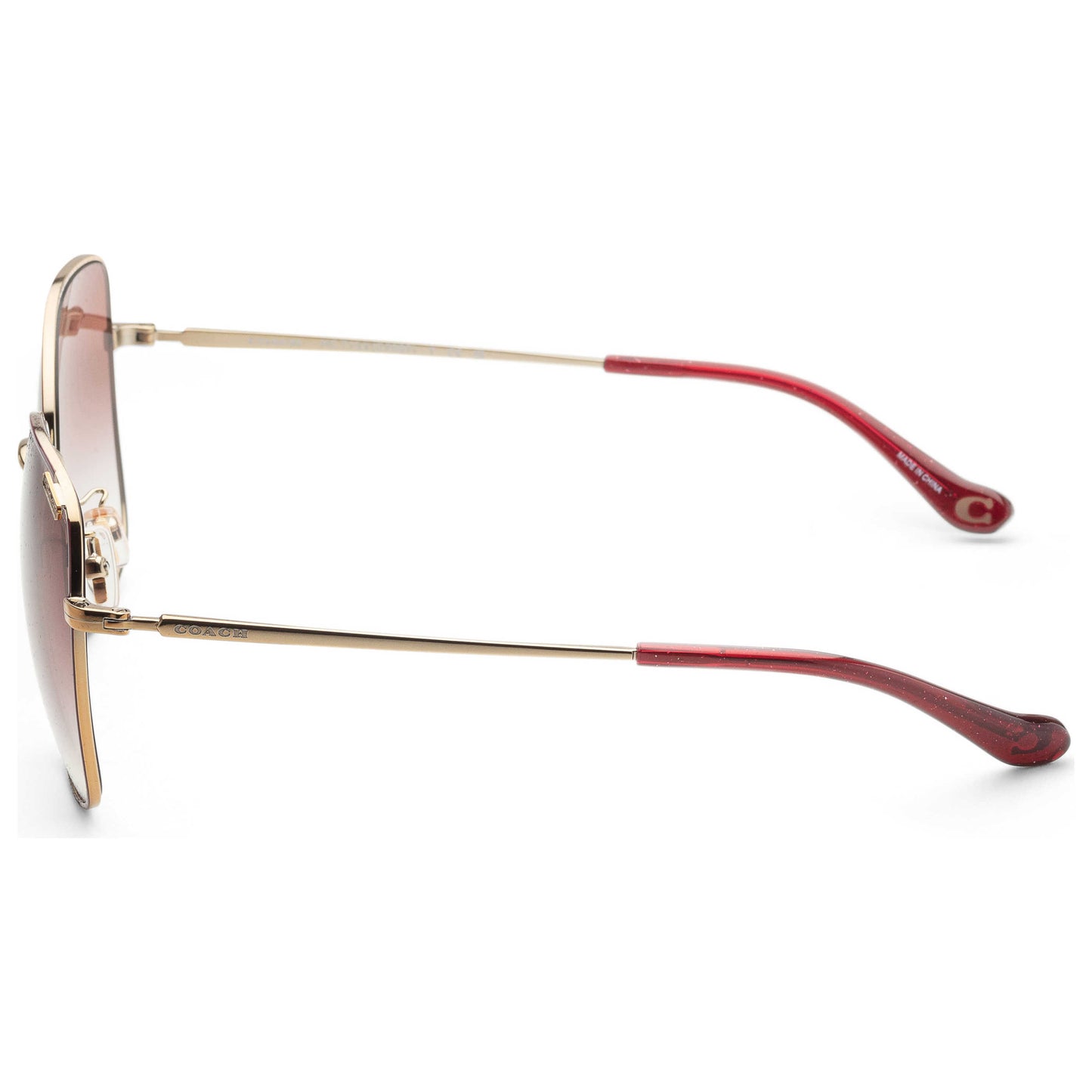 Left view of Coach Fashion Women's Sunglasses HC7133-94038D-57