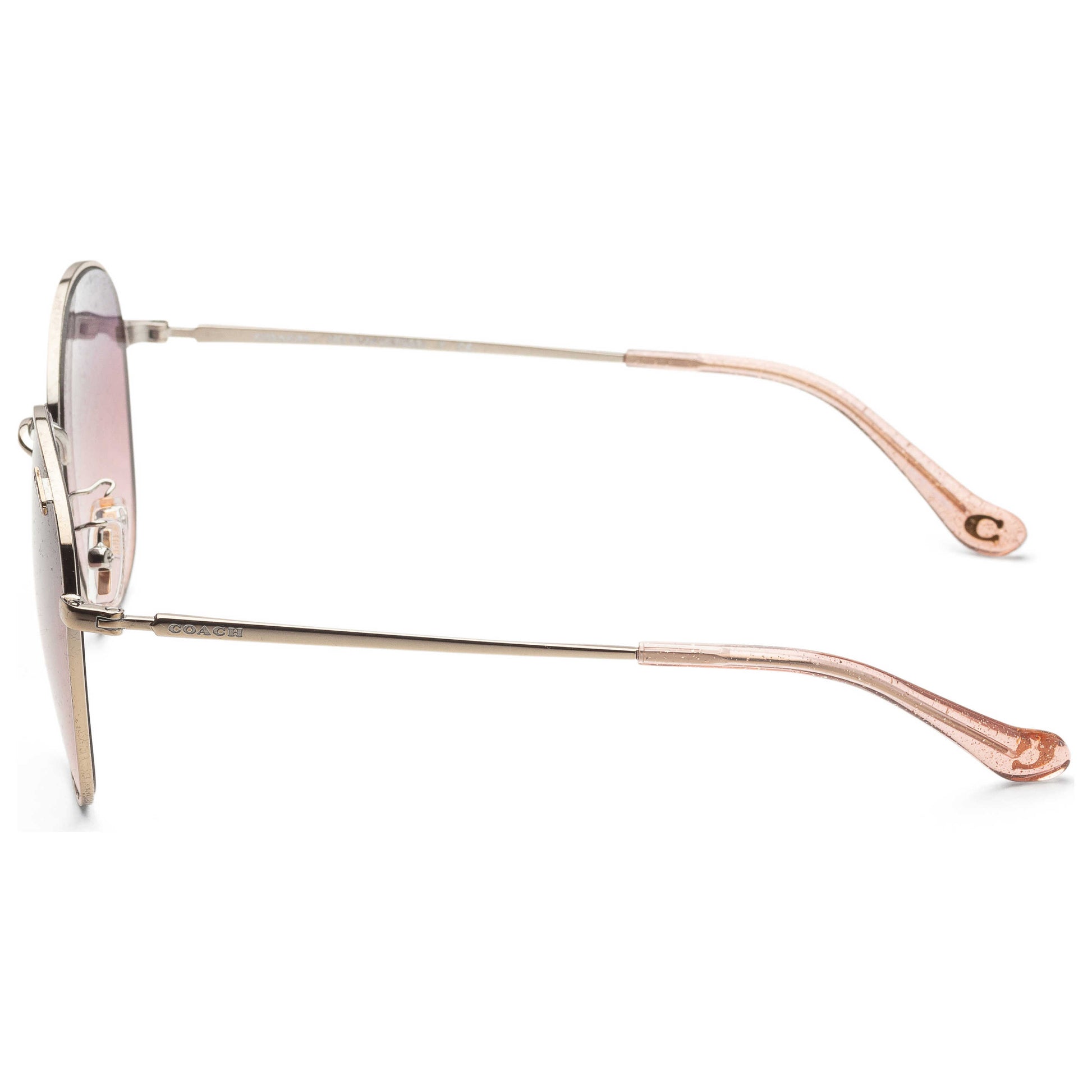 Left view of Coach Fashion Women's Sunglasses HC7134-90058D