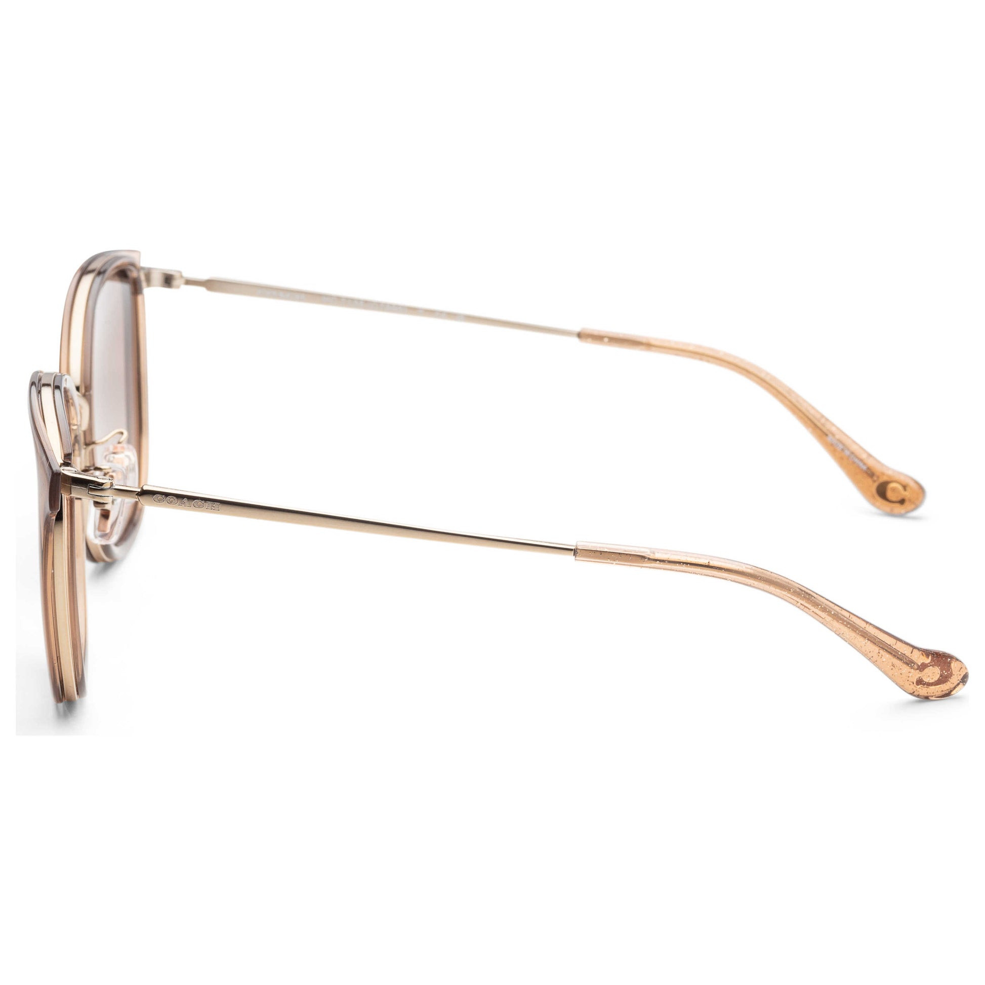 Left view of Coach Fashion Women's Sunglasses HC7135-565413