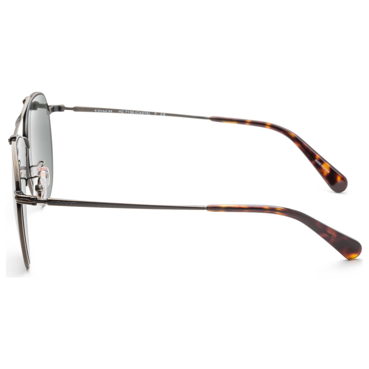 Left view of Coach Fashion Men's Sunglasses HC7136-933371