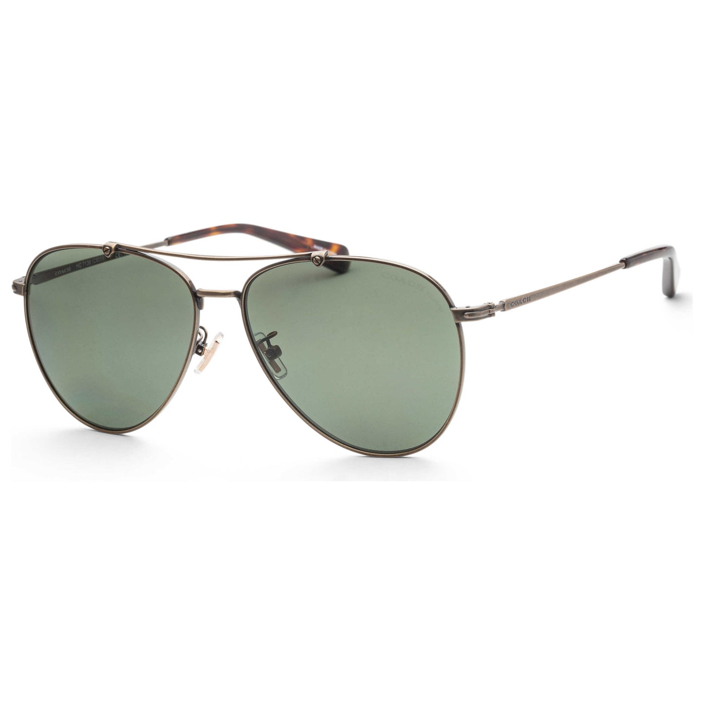 Front view of Coach Fashion Men's Sunglasses HC7136-93339A