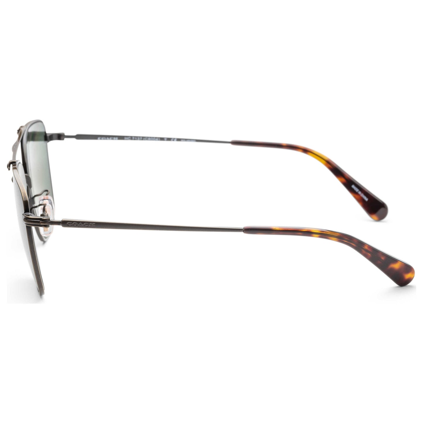 Left view of Coach Fashion Men's Sunglasses HC7137-93339A