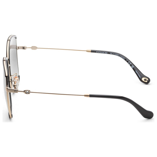 Left view of Coach Fashion Women's Sunglasses HC7139BD-934611-58