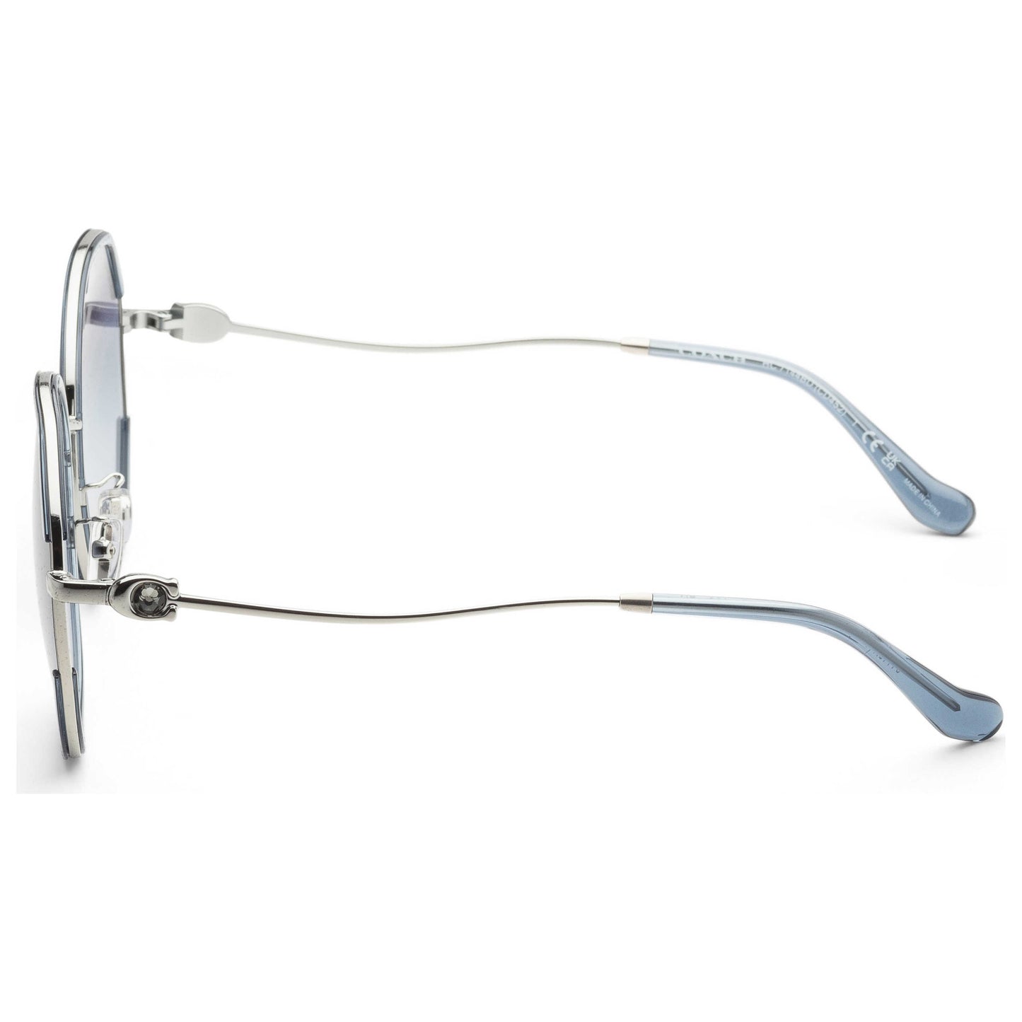 Left view of Coach Fashion Women's Sunglasses HC7144BD-94148H-59