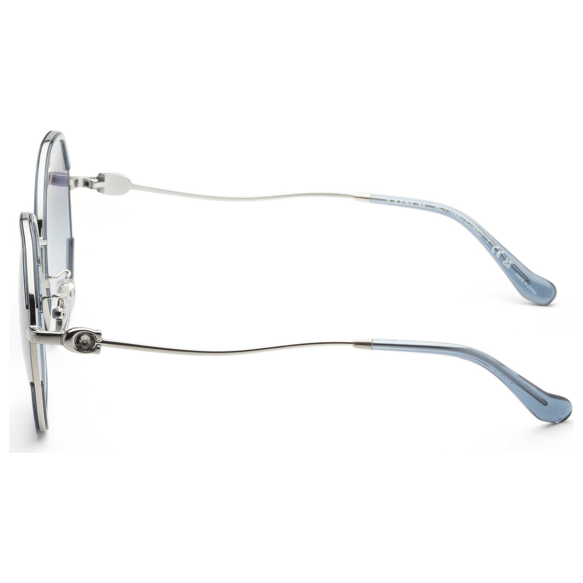 Left view of Coach Fashion Women's Sunglasses HC7144BD-94148H-59