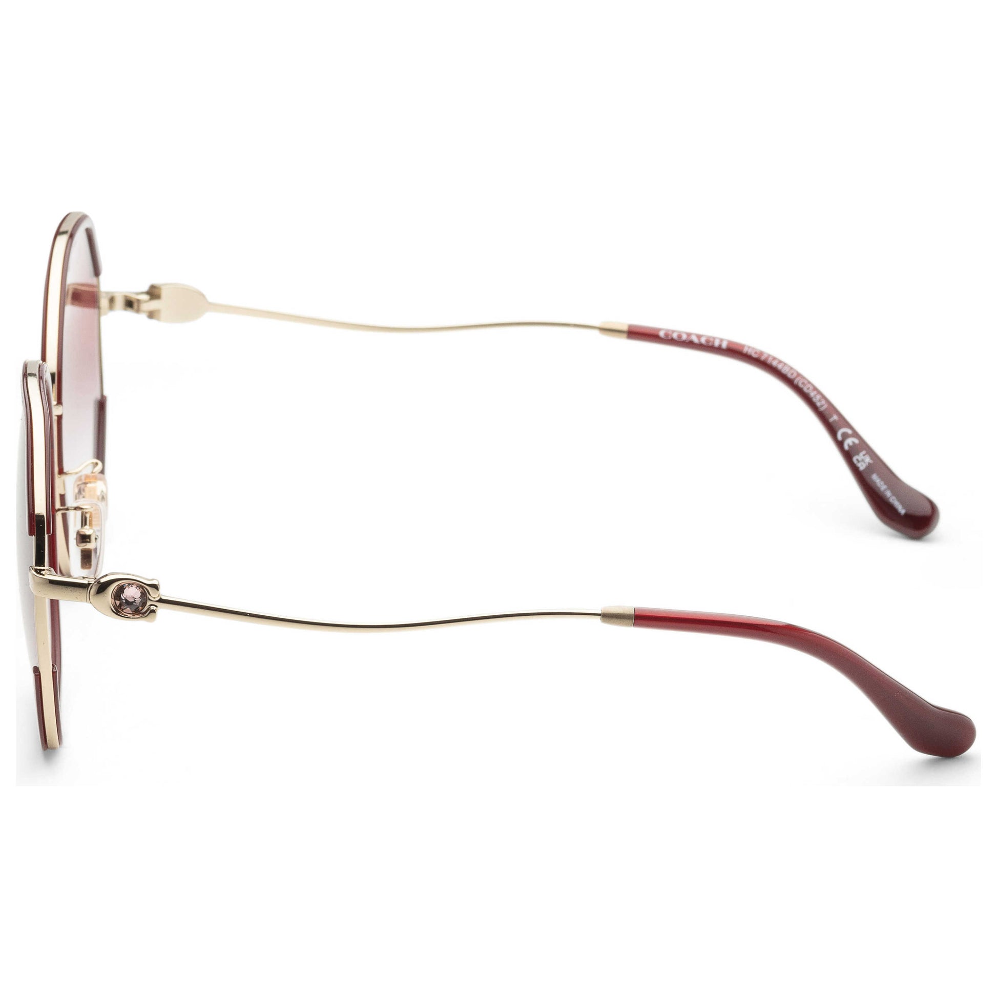 Left view of Coach Fashion Women's Sunglasses HC7144BD-94158H-59