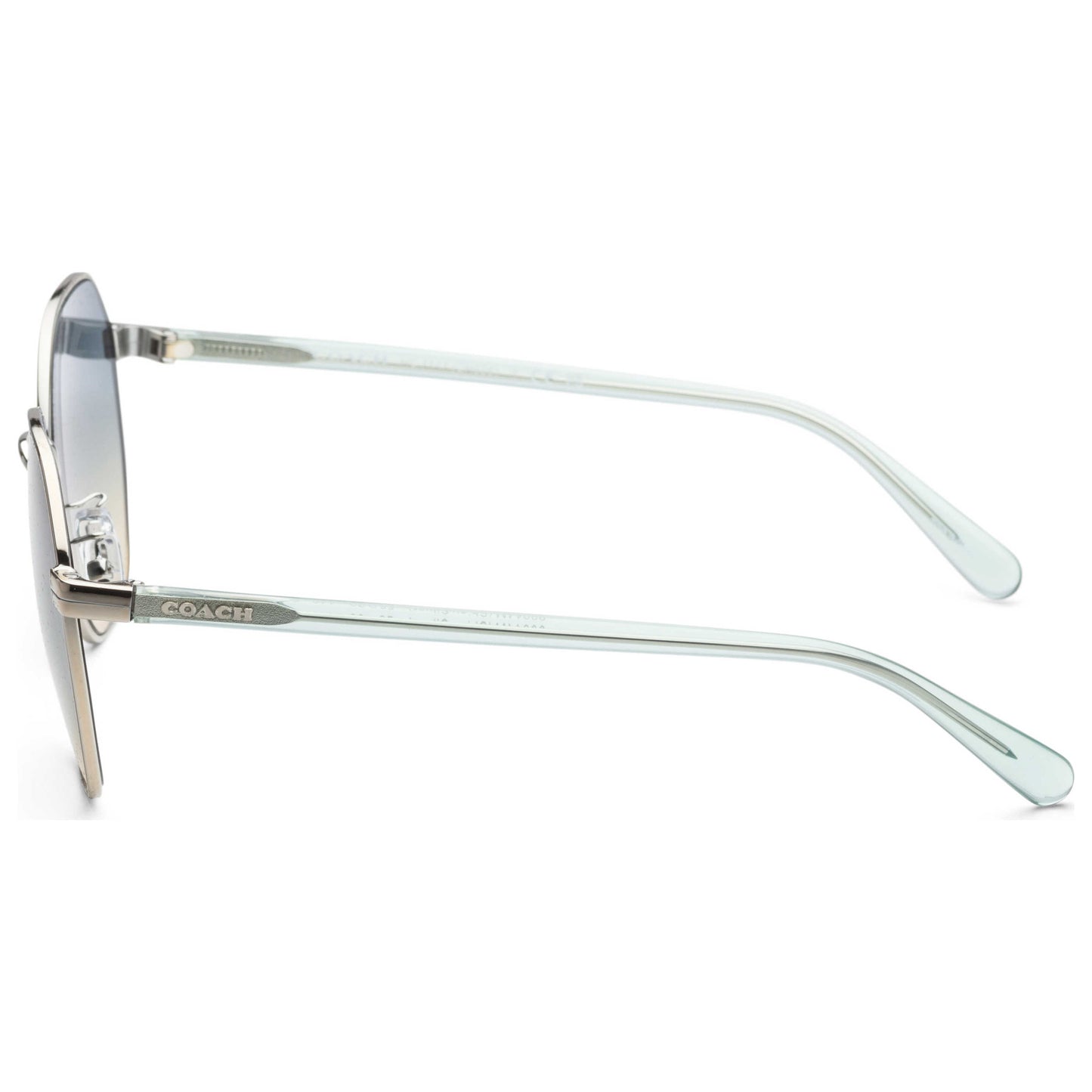 Left view of Coach Fashion Women's Sunglasses HC7147-90014M-56