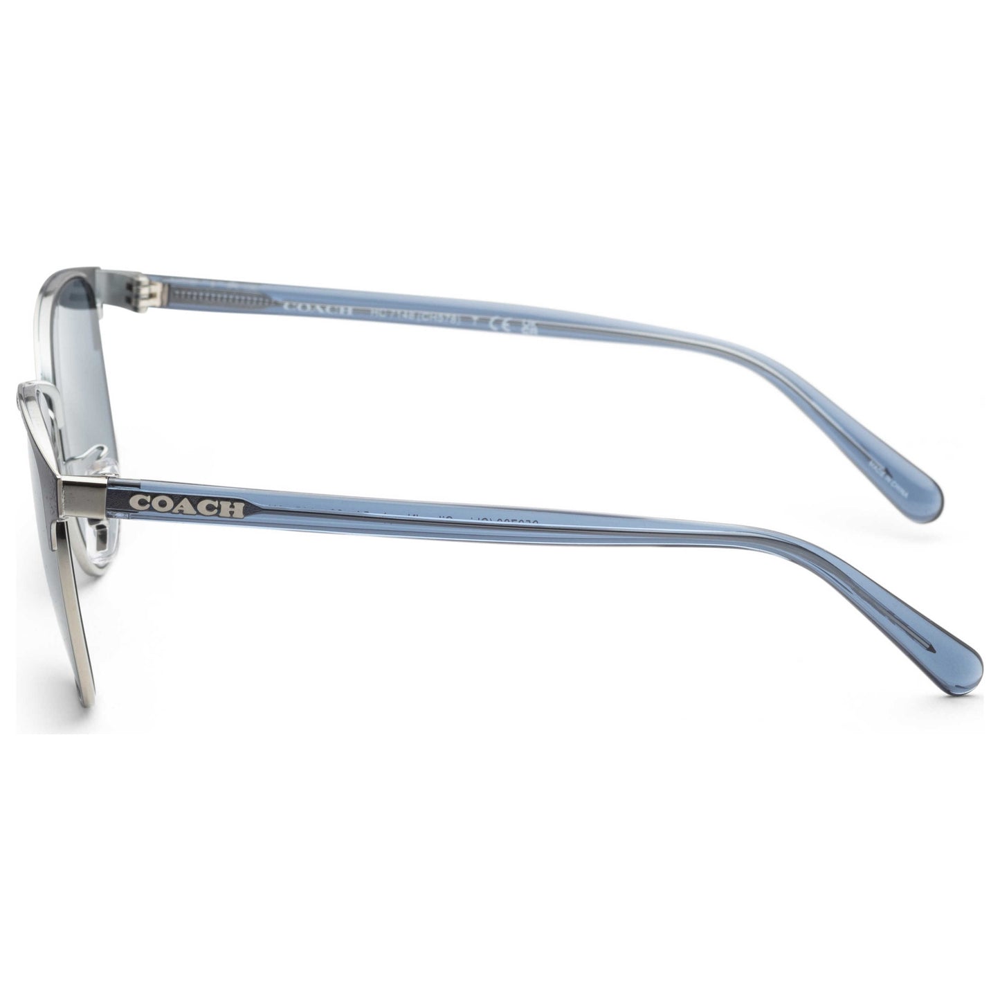 Left view of Coach Fashion Men's Sunglasses HC7148-953780-54