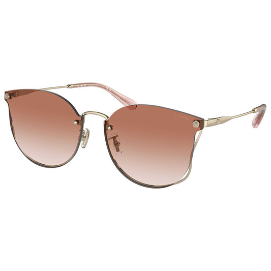 Front view of Coach Fashion Women's Sunglasses HC7151D-900513-63