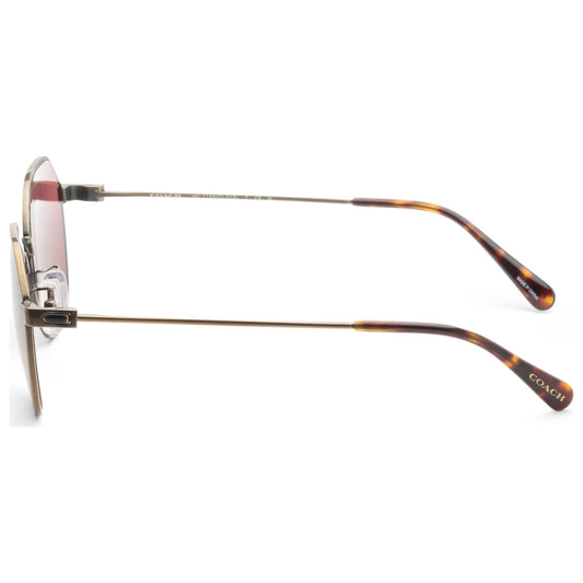 Left view of Coach Fashion Men's Sunglasses HC7155-933375-54